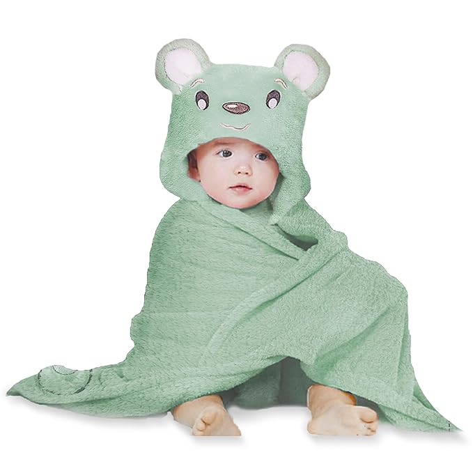 Baby Towel Bathrobe Hooded Blanket Wrapper