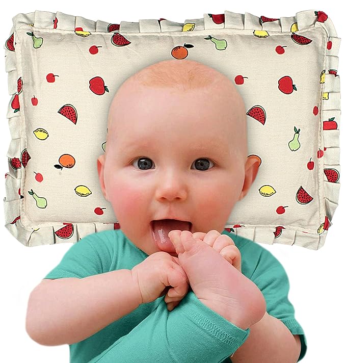 Musterd baby pillow