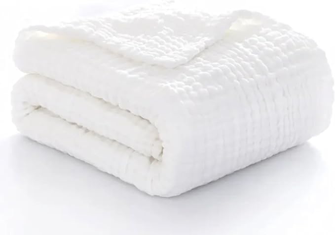 white cotton bath towel